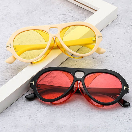 Óculos de Sol Feminino Degradê Dandara - club das compras